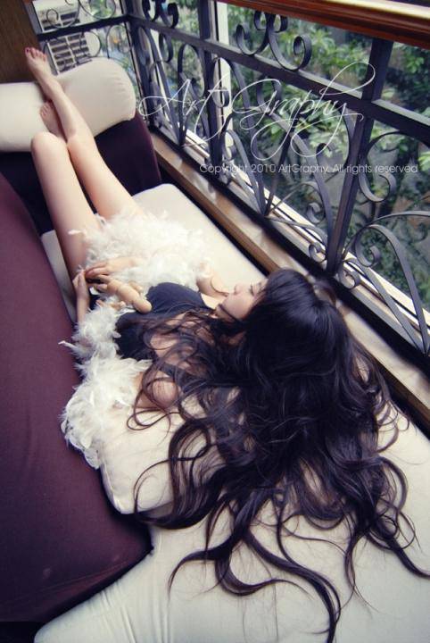 妖娆冷艳非主流伤感女生图片