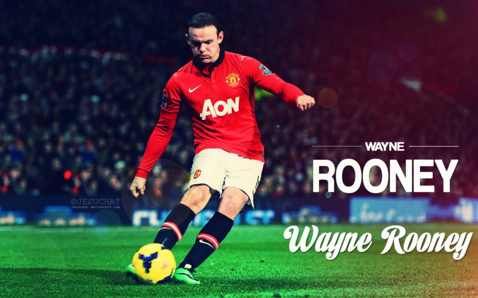 曼联足球球星鲁尼Rooney高清壁纸