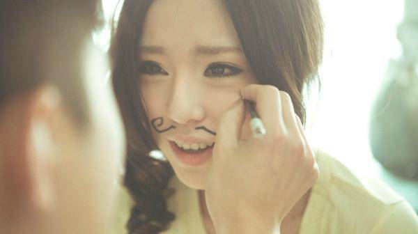 甜蜜浪漫情侣 这就是我梦中的生活。