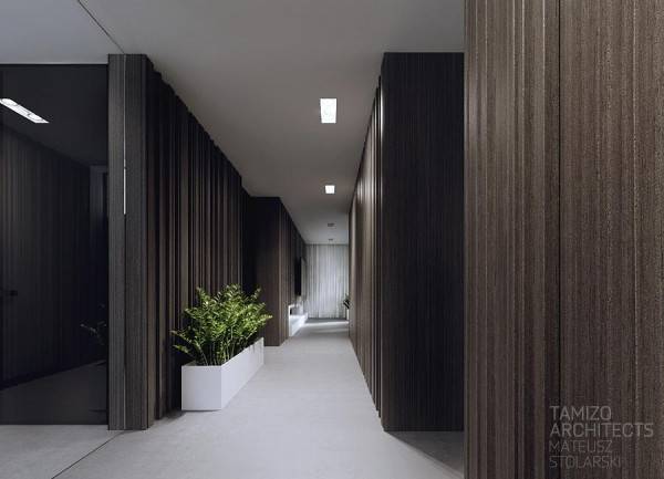 黑白色个性简约高级公寓展示