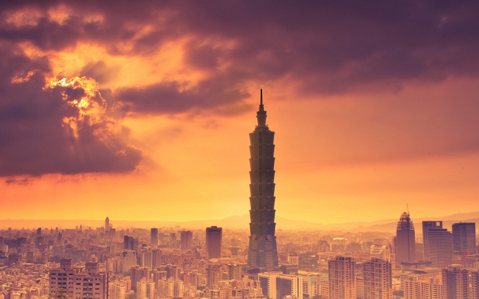 高清城市灯光夜景壁纸