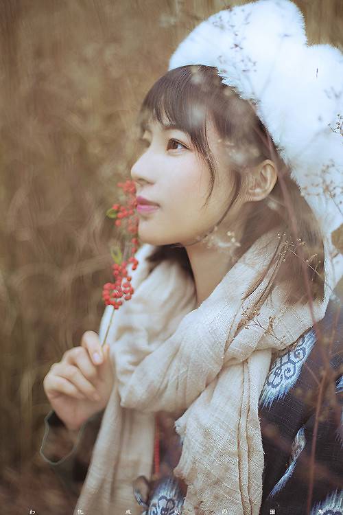 齐刘海唯美漂亮清纯女生图片