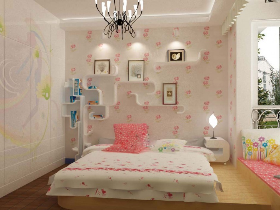 小户型田园卧室风格装修图片温馨舒适