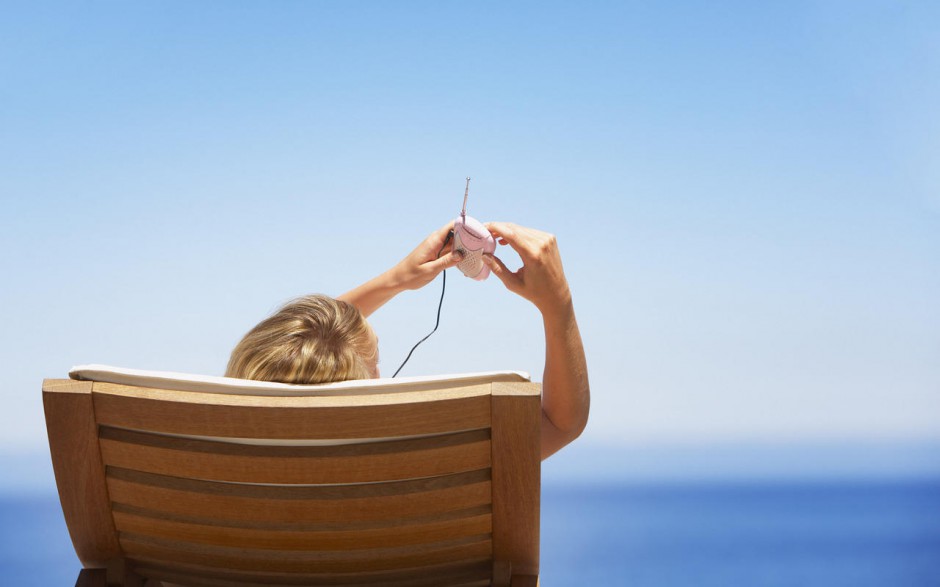 假日海滩精美桌面壁纸