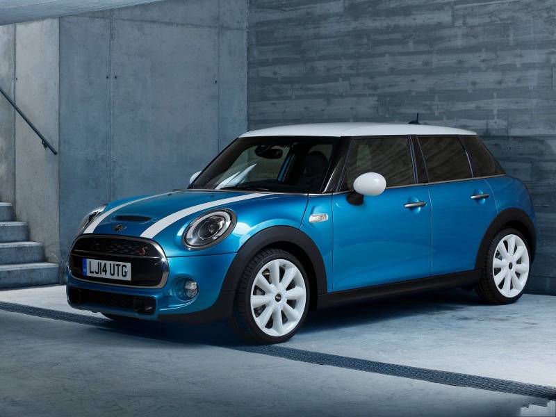Mini cooper5门跑车迷人高清图片