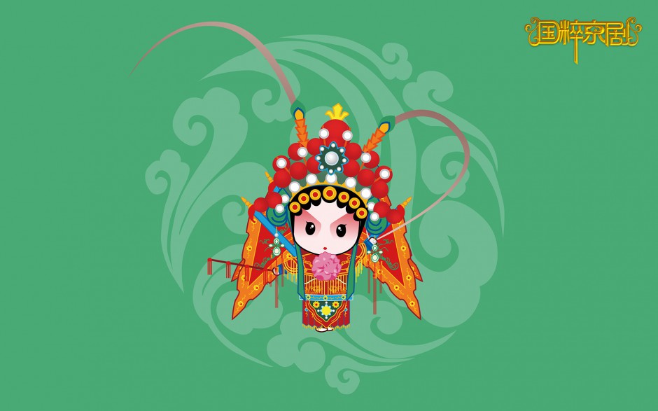 卡通动漫国粹京剧图片大全可爱