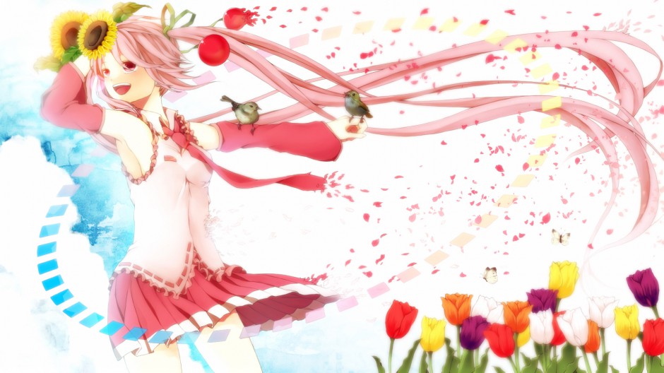 樱初音长发性感动漫美女图片