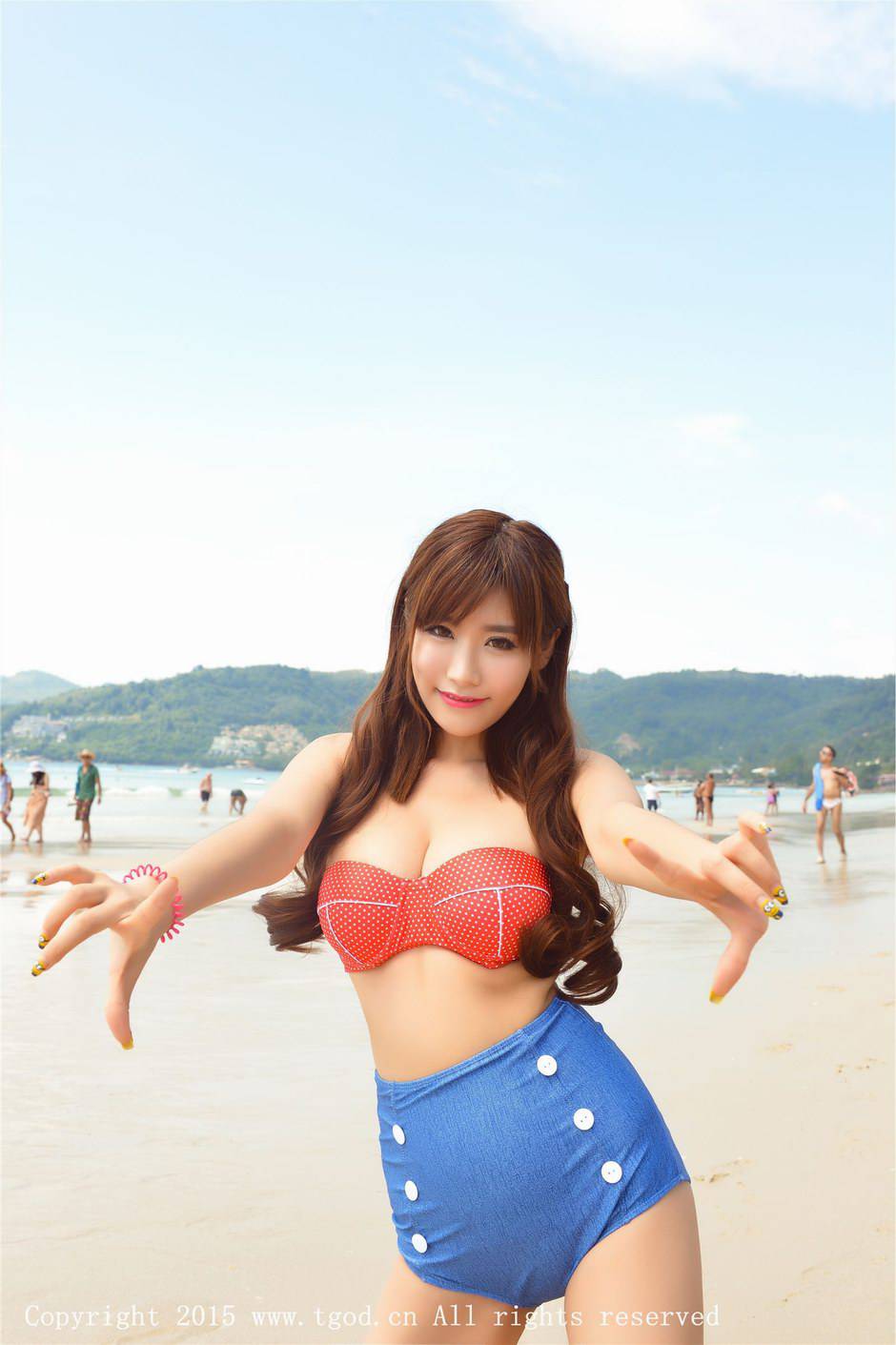 可爱性感美女程小烦普吉岛唯美旅拍
