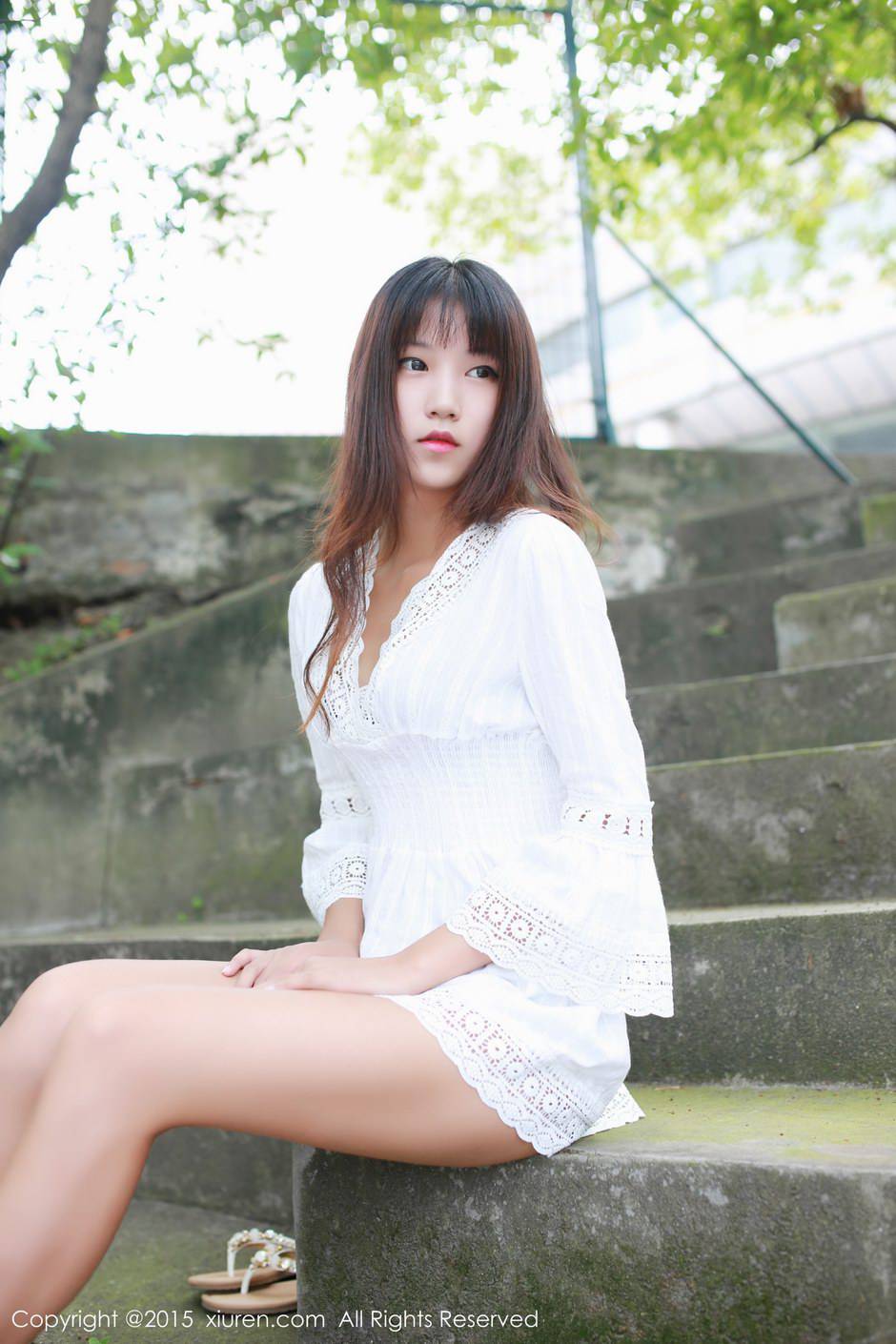 秀人网清纯女孩徐畅甜美迷人写真照