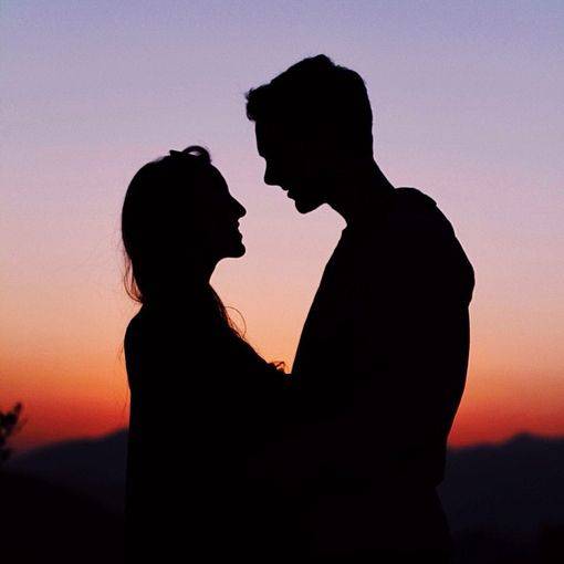 有意境的非主流情侣图片