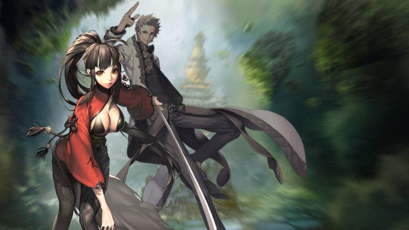 网游剑灵游戏人物精美高清大图