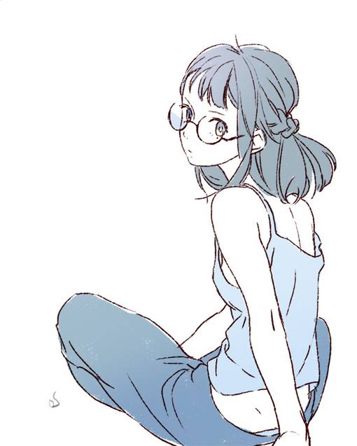 动漫少女的游戏动画图片