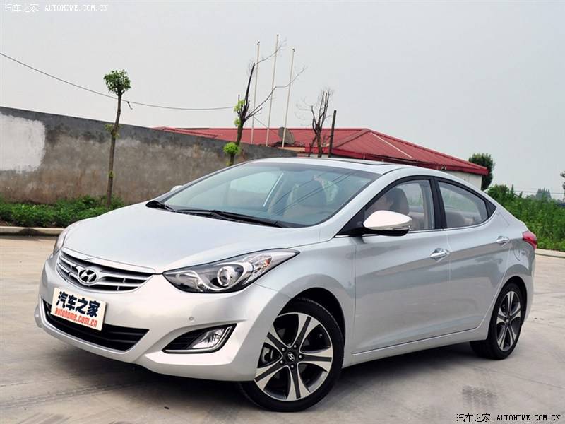 现代 朗动 2012款 1.6L 自动领先型 车身外观