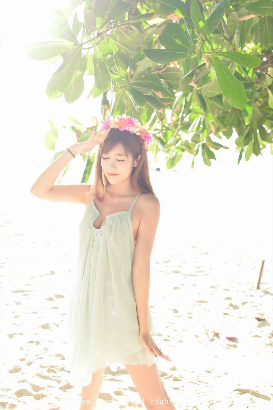 可爱性感美女程小烦普吉岛唯美旅拍