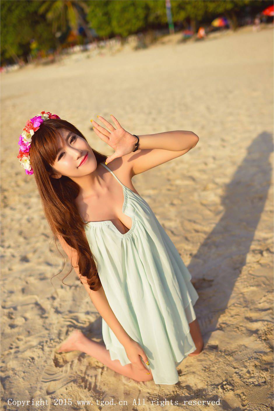 可爱性感美女程小烦普吉岛唯美旅拍