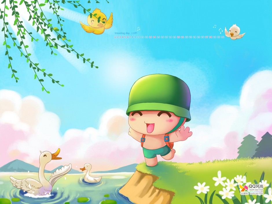 2012年10月(十月)月历桌面壁纸1600x1200