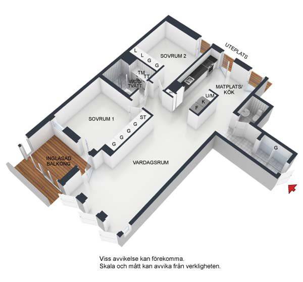 复式小公寓清新简约装修效果图敞亮优雅