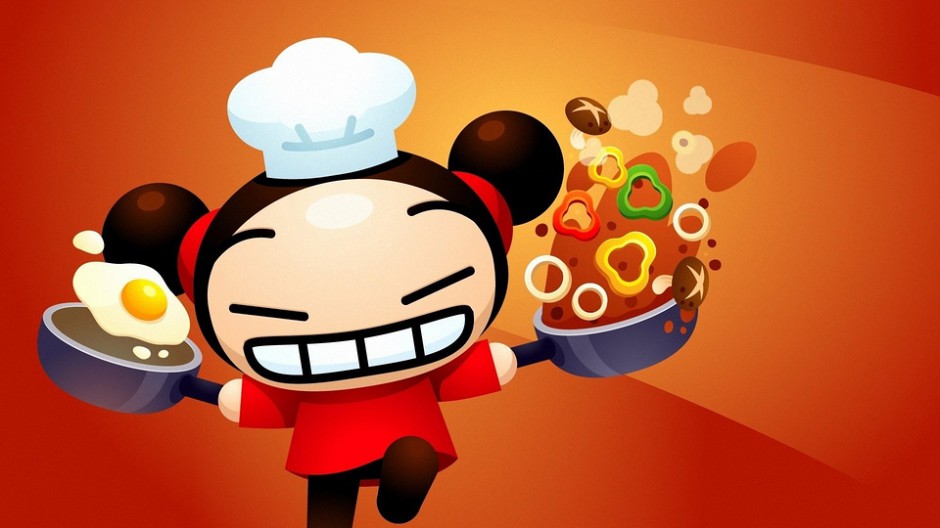卡通动漫中国娃娃《PUCCA料理屋》图片简单好画