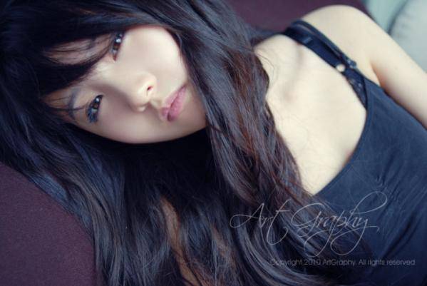 妖娆冷艳非主流伤感女生图片