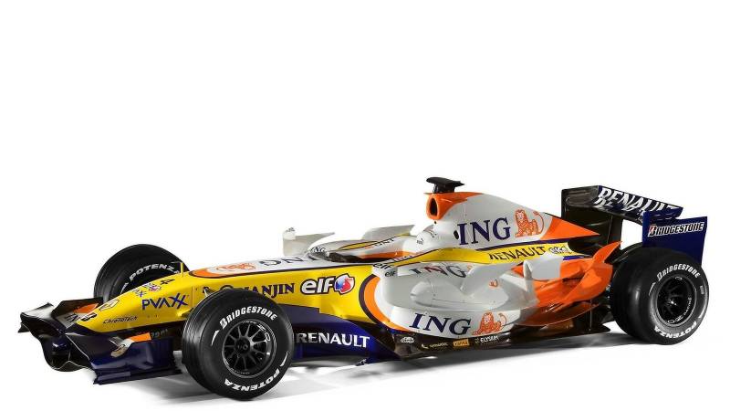 F1红色赛车个性高清壁纸