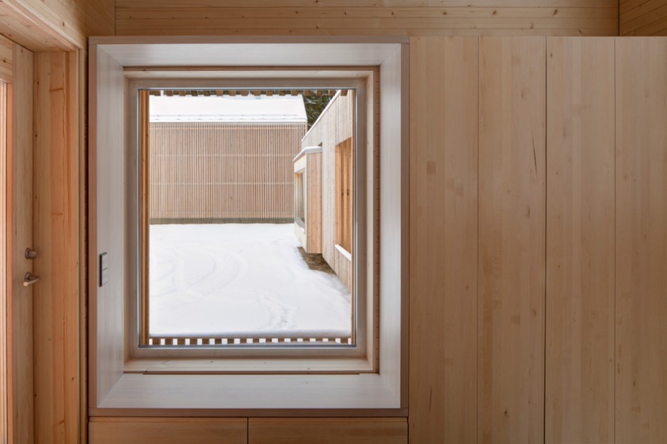 雪地木屋浪漫明亮家居欣赏