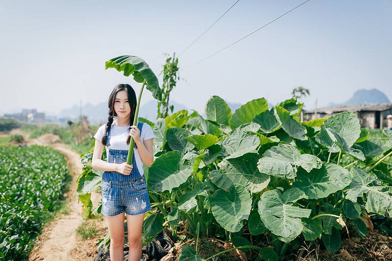 好看双麻花辫女生图片唯美小清新