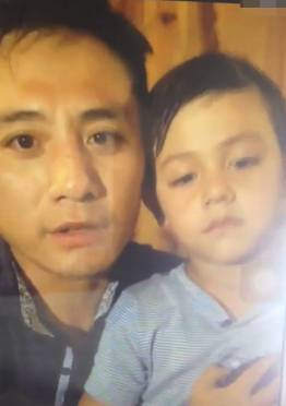 刘烨录视频教儿子说支持爸爸 网友：你够了