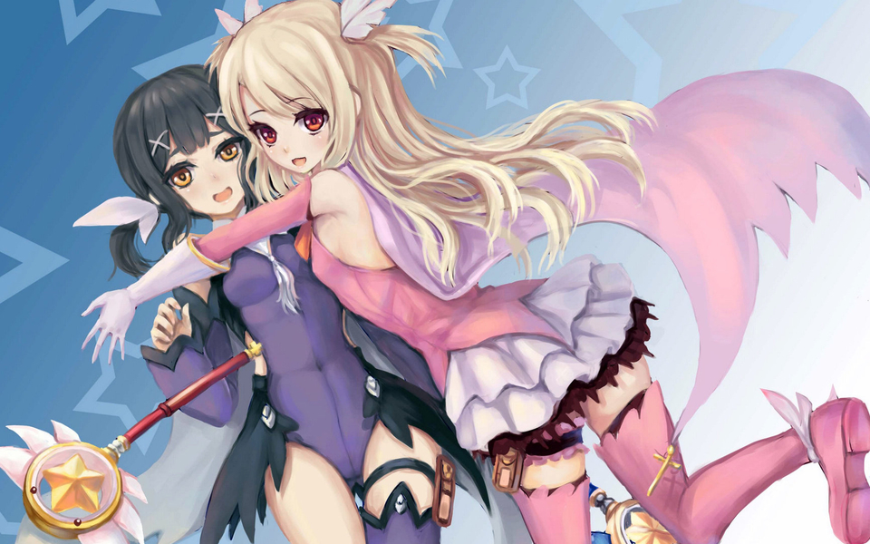 魔法少女伊莉雅可爱动漫精美壁纸