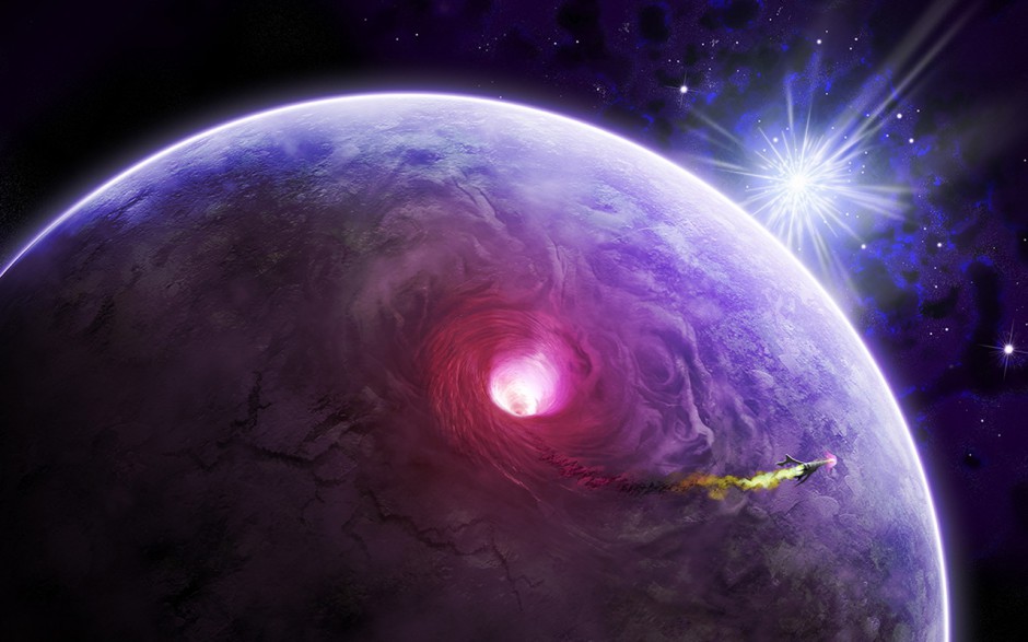 高清超酷太空唯美星球桌面壁纸