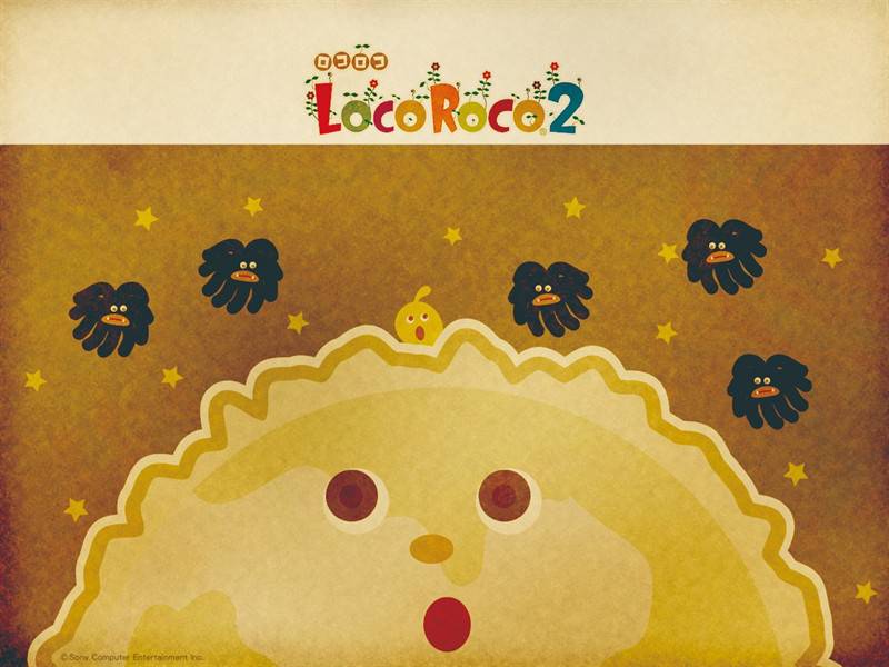 休闲类网络游戏《LocoRoco》壁纸合辑