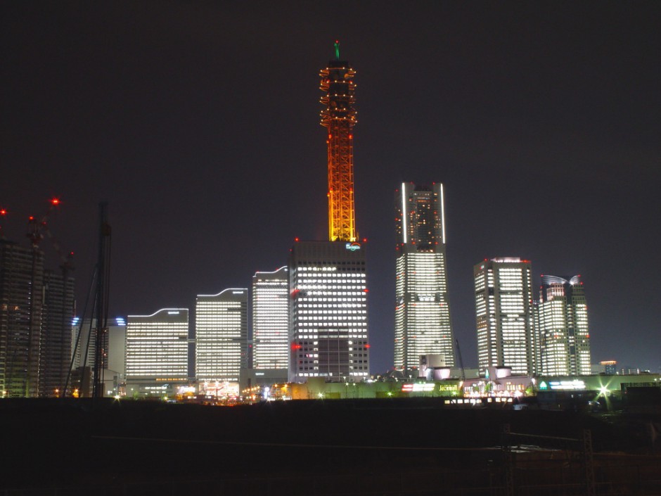 梦幻夜景城市桌面壁纸