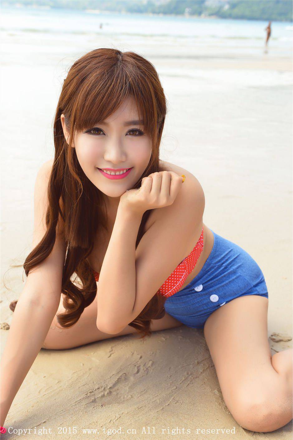 可爱性感美女程小烦普吉岛唯美旅拍