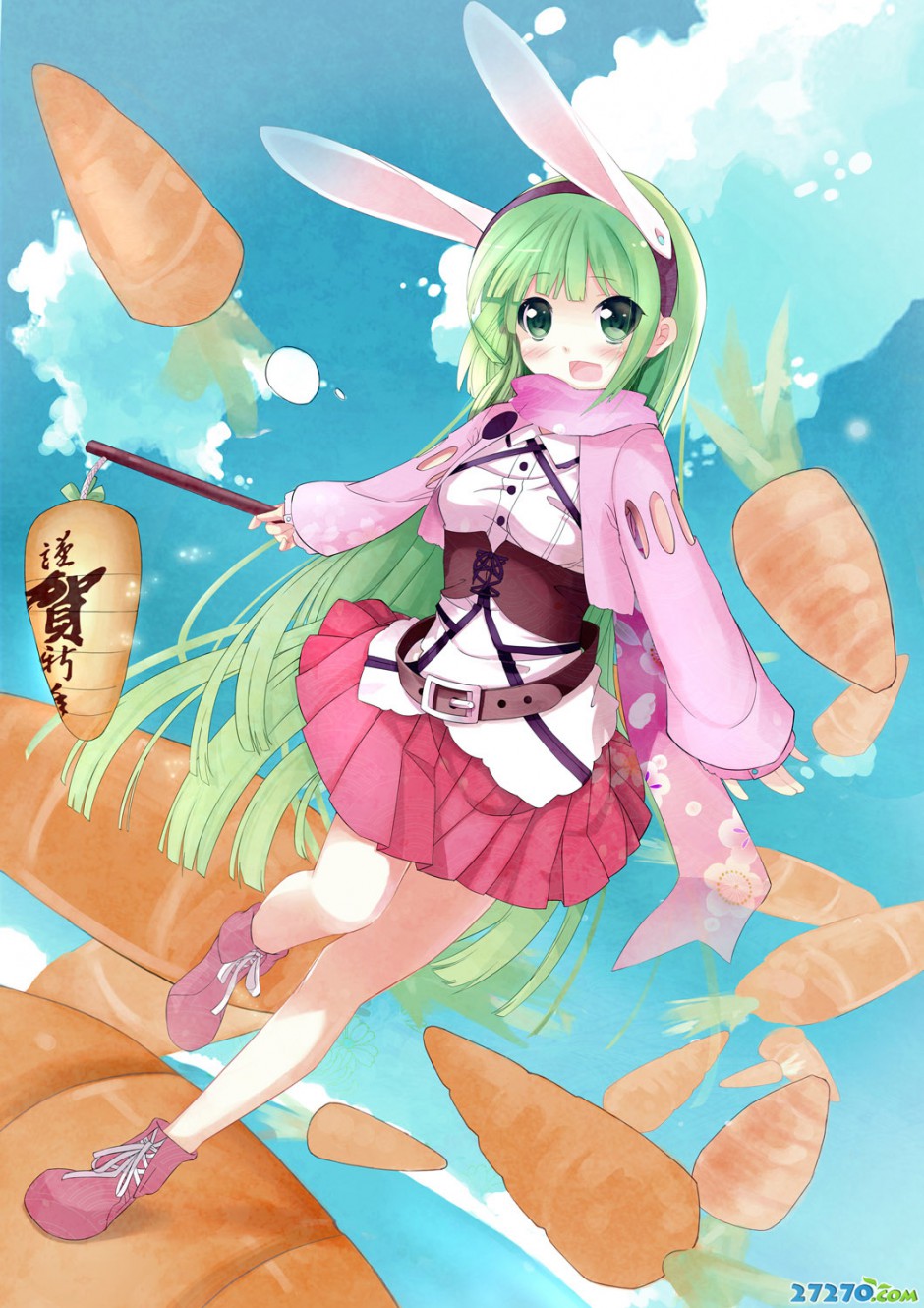 经典动漫中的超萌兔兔美少女
