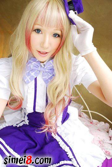 萌萝莉cos图片 俘获人心