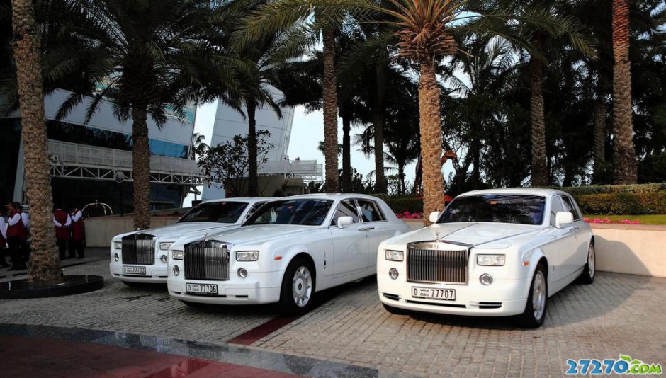 街头豪车实拍 阿拉伯