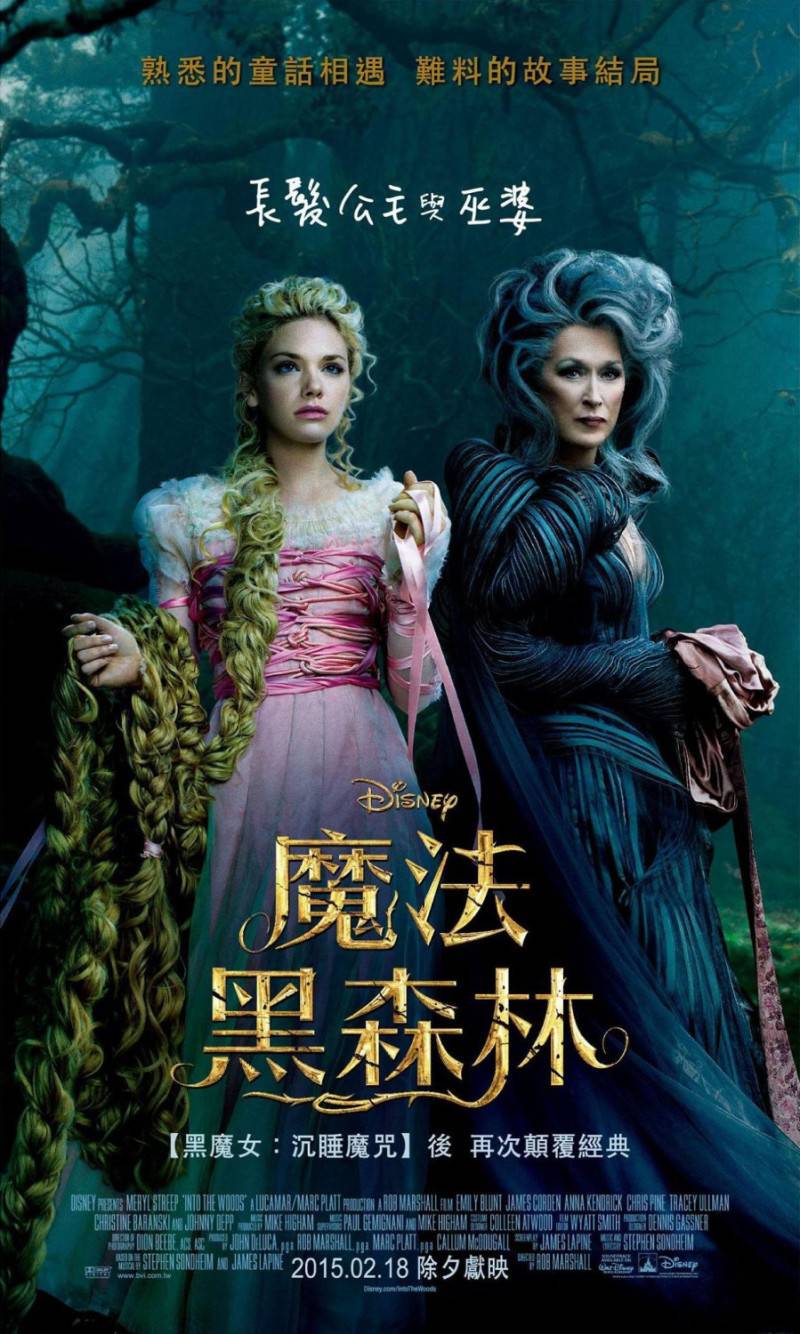 恐怖的魔法黑森林高清海报图片