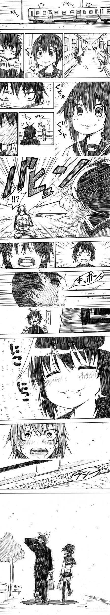 邪恶漫画爆笑囧图第322刊：又在玩耍