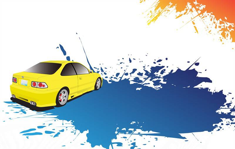 小汽车宽屏图片大全