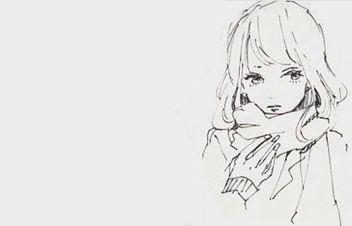 动漫圣诞女孩装扮高清素材