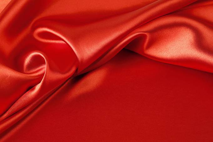 红色高档丝绸背景素材高清图