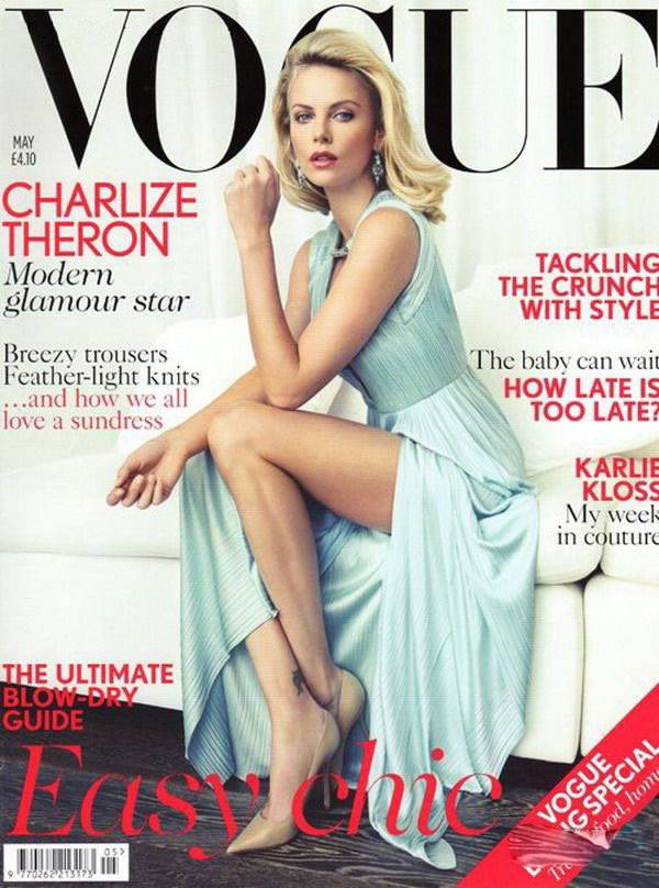 美国女明星查理兹·塞隆优雅高贵图片