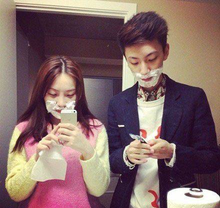 oppo非主流甜蜜情侣图片