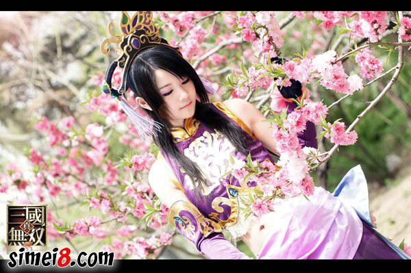 真三国无双梅花貂蝉cosplay图片