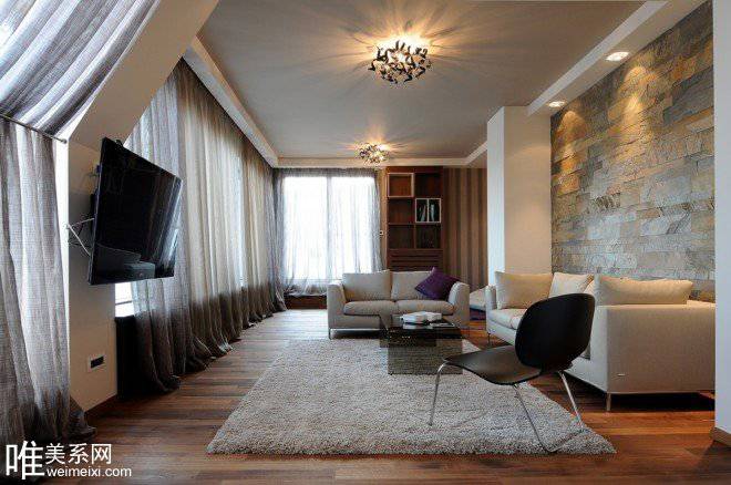 别墅阁楼时尚现代装修效果图豪华大气