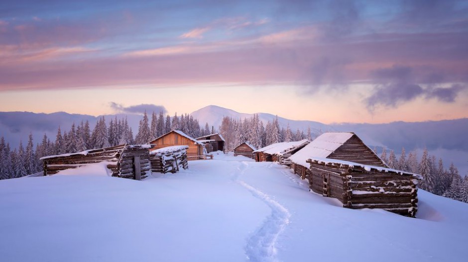 壁纸图片大全唯美经典雪景