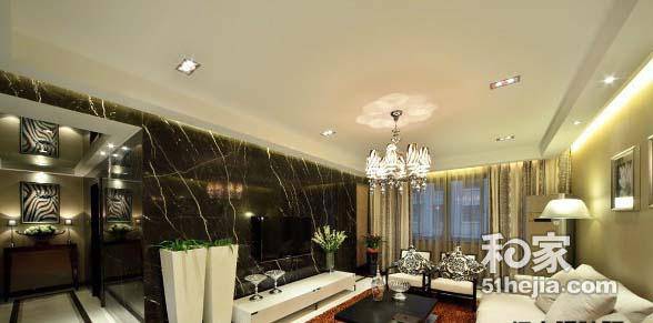 三居室酒柜装修设计图