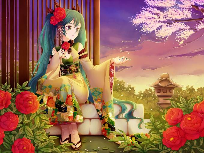 h性感动漫图片初音未来