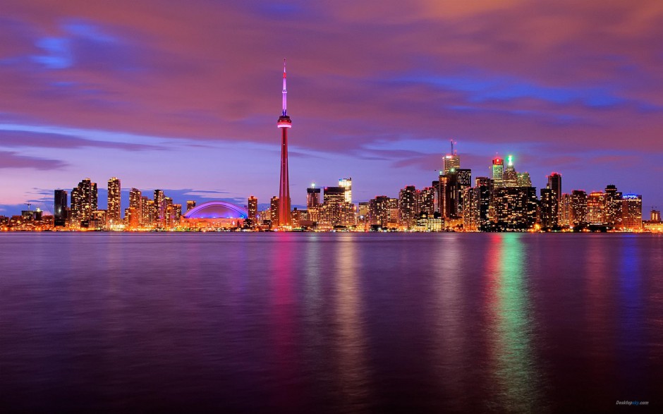 多伦多城市唯美风景高清电脑壁纸