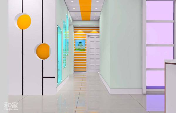 现代简约时尚的走廊玄关装修设计图片