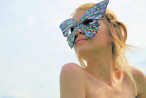 戴面具的你诱惑唯美个性美图